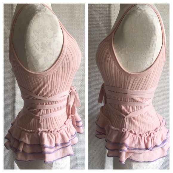 Marc Jacobs Tutu Tank Top Sleeveless Sweater Cami - Picture 4 of 8